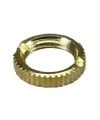 Top Brass Gold nut for 3.5mm Phone Jack