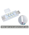 	USB 12 LED WHITE LIGHT 5V Both Sides