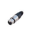3 Pin XLR Female Plug Socket Connector