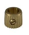 Brass Knob Inserts for 1/4" 6.4mm