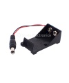 9V Battery Holder with Barrel Jack Plug