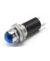 16mm Blue Diamond Head Led Indicator Lamp Panel Mount 24V