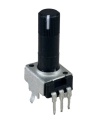 TAYDA 100K OHM Logarithmic Taper Potentiometer Spline Long Shaft PCB Mount