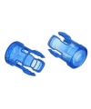 5mm LED Lampshade Protector Blue Plastic Clip