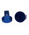 Aluminum Davies 1510 Clone Blue Knob Shaft Hole 6.35mm
