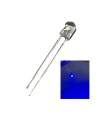5mm Oval Transparent LED 5mm diffuse Lens edgeless 3V