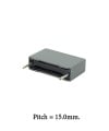 10nF 10000pF 1600V 5% Double Sided Metallized Polyester Film Box Type Capacitor