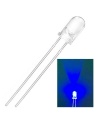 LED 5mm Blue Flashing Water Clear 
