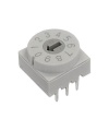 10 Positions Code Switch Straight 3+3 BCD Segment Arrow-shape slot