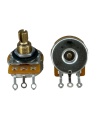 TAYDA 250K OHM LOGARITHMIC Taper Potentiometer Solder Lugs Knurled Spline Shaft Dia: 6mm