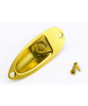 Gold 6.35mm 1/4" Boat style Guitar Jack socket