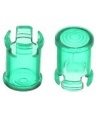 3mm LED Lampshade Protector Green Plastic Clip
