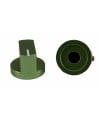 Davies 1510 Clone Green color Knob KN-19A KN-19 Aluminum Aluminums Shaft 6.4mm 6.4 6.35mm with 6.5 screw