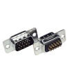 D-SUB CONNECTOR 15 PINS MALE 3 ROWS SOLDER TYPE