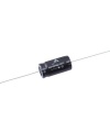 1uF 50V 105C JAH Axial Aluminum Electrolytic Capacitor 6.3x13mm