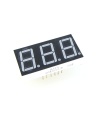 LED Display 7 Segment 3 Digit 0.28 inch Common Anode Hi Green