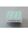 LED Display 7 Segment 2 Digit 0.56 inch Common Cathode Hi Green