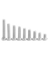 M4 Steel Screw Cross Round Head M4x25mm