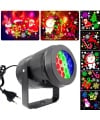 RGB Christmas LED Laser Projector 16 kinds patterns