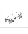 MAX7219 7 Segment + Dot Point, Common Cathode serially interfaced display driver PDIP-24