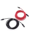 1 Pair 12AWG Male and Female Solar Panel Extension cable 2M 