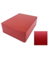 1590BB2 Style Aluminum Diecast Enclosure MATTE RED SAND TEXTURE