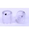 Clear control knob 9.8x11mm Shaft hole 6x18T
