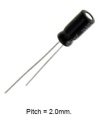 47uF 35V 105C Aluminum Electrolytic Capacitor 5x11mm AISHI 