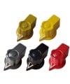Bakelite Triangle Grey Knob 6.4mm