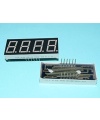 LED Display 7 Segment 4 Digit 0.56 inch Common Anode Ultra Red 21937ucd