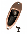 Red bronze 6.35mm 1/4" Boat style Guitar Jack socket
