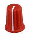 Red Pioneer DJ controller knob 16x20mm D-Shaft