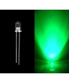 LED 5mm Green Water Clear Super Bright
