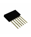 Stackable Header 6 Pins 2.54mm