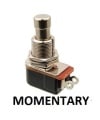 SPST Momentary Soft Touch Push Button Stomp Foots / Pedal Switch