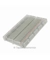 400 Point Solder-less Plug-in Breadboard Clear