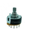 Rotary Switch 1 Pole 7 Position ALPHA SR2511 15mm