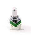 10K OHM Logarithmic Taper Potentiometer Round Shaft PCB 9mm with Canter detent