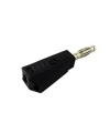 4mm Stackable Type Banana Plug Black