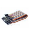 Premium Jumper Wires Female / Male 200mm Pack of 40