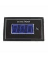 Digital DC Voltmeter 50 VDC Blue