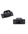 Male AC Power Socket  Connector 2 Pins 2.5A 250V