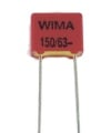 150pF 63V 20% Polyester Film Box Type Capacitor WIMA FKP 2