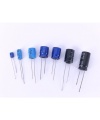4.7uF 50V 85C Non-polarized Bipolar Electrolytic Capacitor 6x12mm
