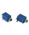 3.5mm Stereo Blue Phone Jack WQP-WQP729JH