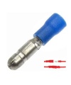 Male Bullet Insulated Crimp Terminal Blue Size 1.5mm² to 2.5mm²