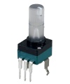 TAYDA 10K OHM Linear Taper Potentiometer CLEAR Spline Shaft PCB Mount