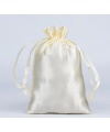 Cream Satin Bag 13cmx18cm