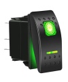 Marine Switch SPST ON-OFF 12V 20A With GREEN LED 