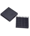 Black Heatsink Aluminum 28*28*6cm